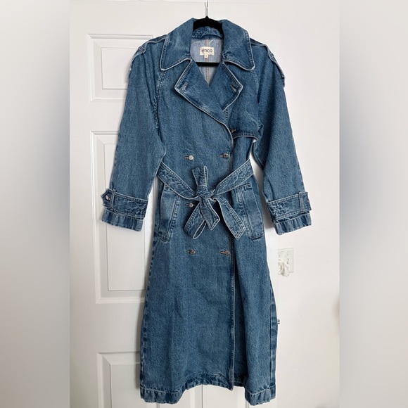 Etica Jackets & Blazers - ETICA denim Jacques Trench Coat ✨NWT $398 Small